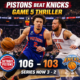 Knicks Vs Detroit Pistons